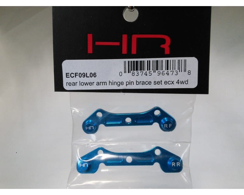 Rear Lower Arm Hinge Pin Brace Set ECX 4wd