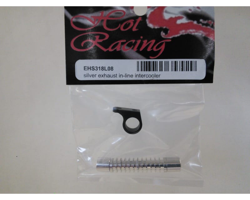 Silver Aluminum Exhaust In-Line Intercooler