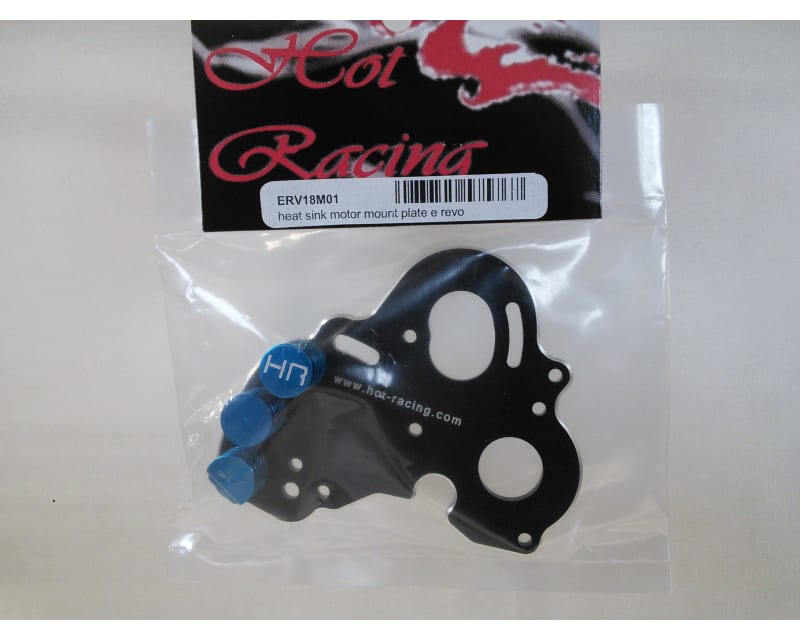 Aluminum Dual Motor Heat Sink Motor Mount Plate - TRA E-Revo