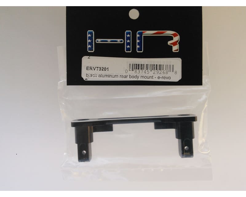 Black Aluminum Rear Body Mount - E-REVO 2