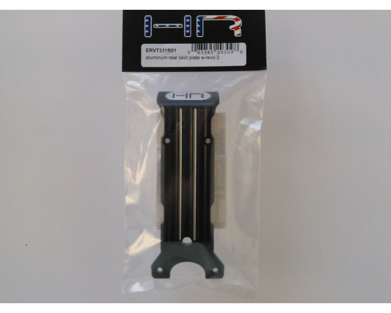 Aluminum Rear Skid Plate E-Revo 2