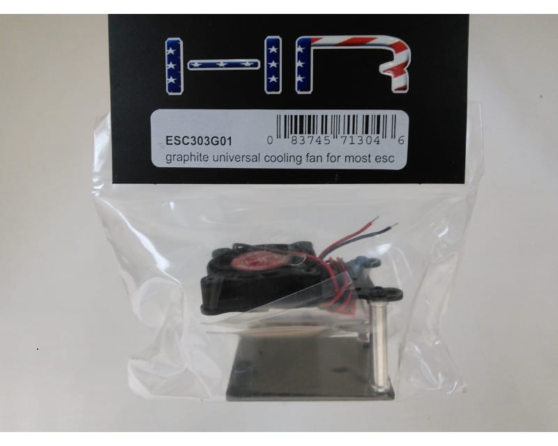 ESC Cooling Fan w/ Adjustable Carbon Fiber Base