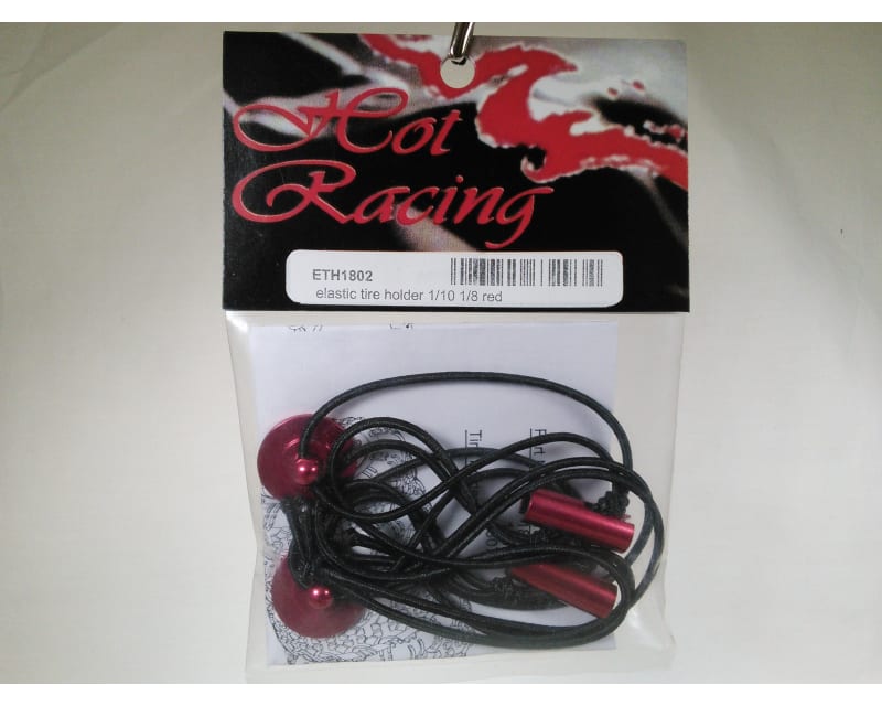 Tap to zoom discontinued 1/8 Scale Elastic Tire Holder (Red)