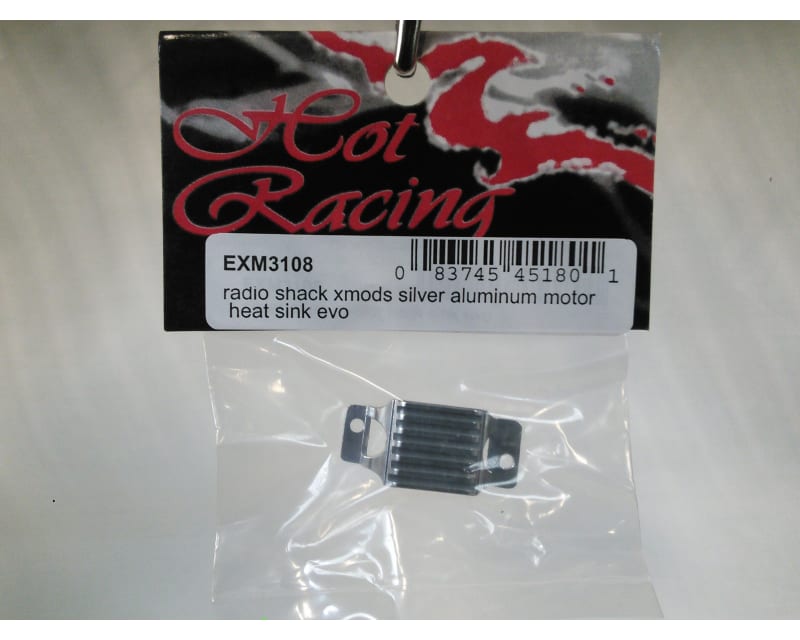 Tap to zoom Radio Shack XMODs Silver Aluminum Motor Heat Sink Evo