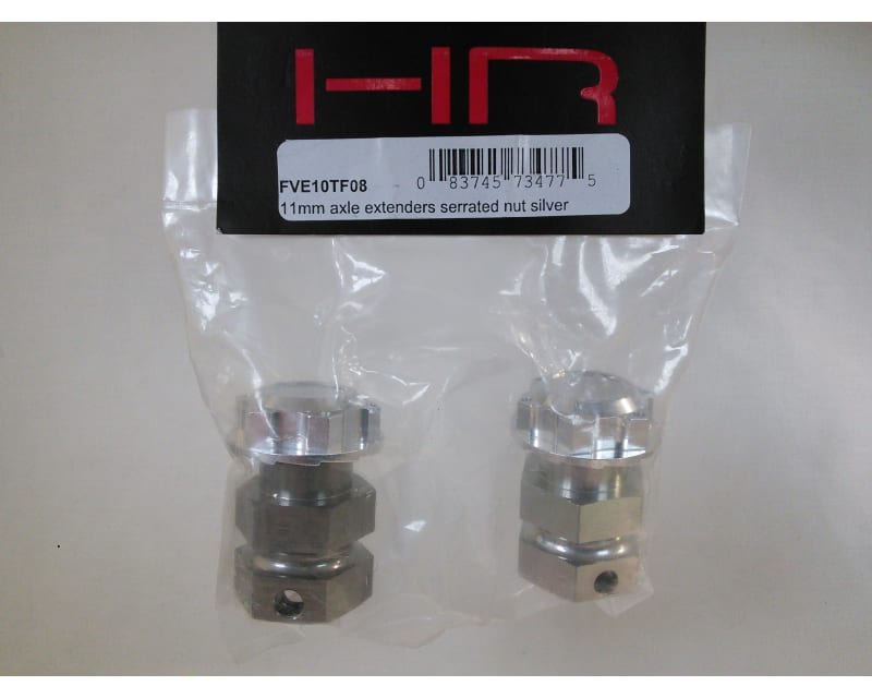 discontinued Aluminum +13mm 24mm Hubs Serrated Nuts Losi 5t 5b M