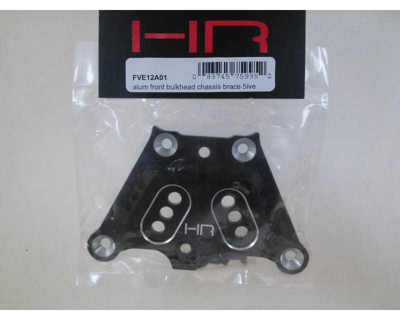 Aluminum Front Top Plate Chassis Brace - Losi 5ive-T Mini WRC