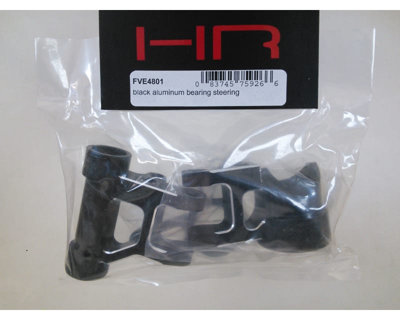 Black Aluminum Steering Servo Saver Bell Crank 5 T Wrc