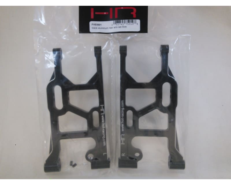 Black Aluminum Rear Arm Set 5ive