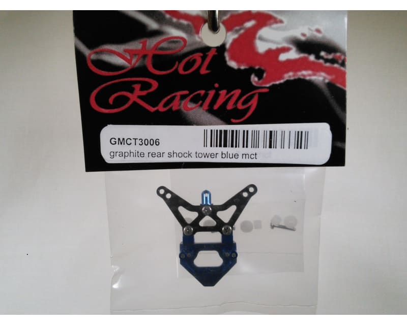 Graphite Rear Shock Tower (Blue) - Losi 1/36 Micro-T