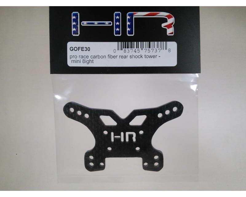 Tap to zoom discontinued Pro Race Carbon Fiber Rear Shock Tower - Mini 8ight