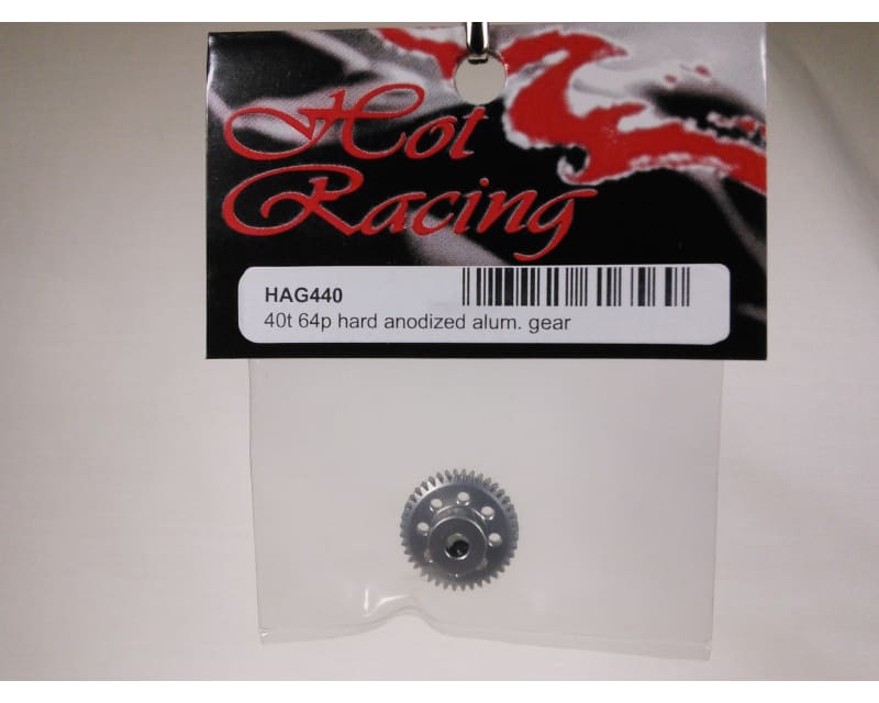 Tap to zoom 40t 64p Hard Anodized Aluminum Pinion Gear