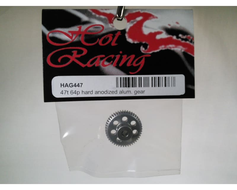 47t 64p Hard Anodized Aluminum Pinion Gear