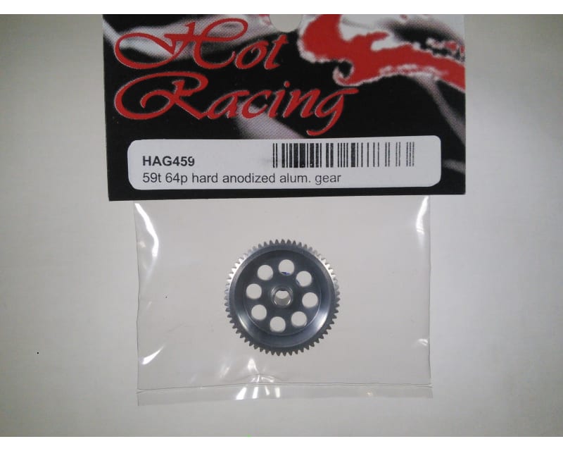 Tap to zoom 59t 64p Hard Anodized Aluminum Pinion Gear