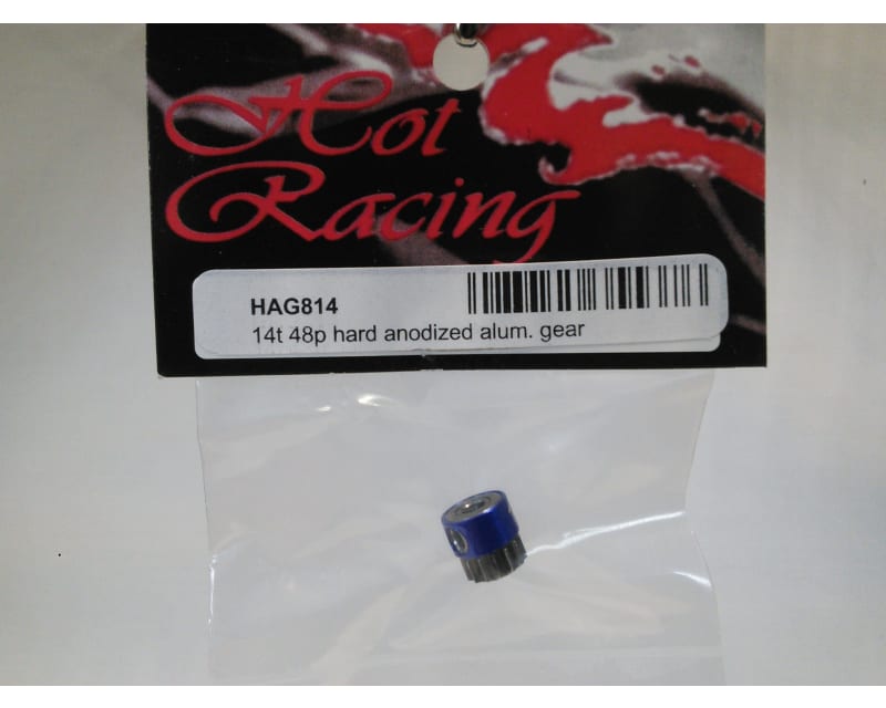 Tap to zoom discontinued 14t 48p Hard Anodized Aluminum Pinion Gear
