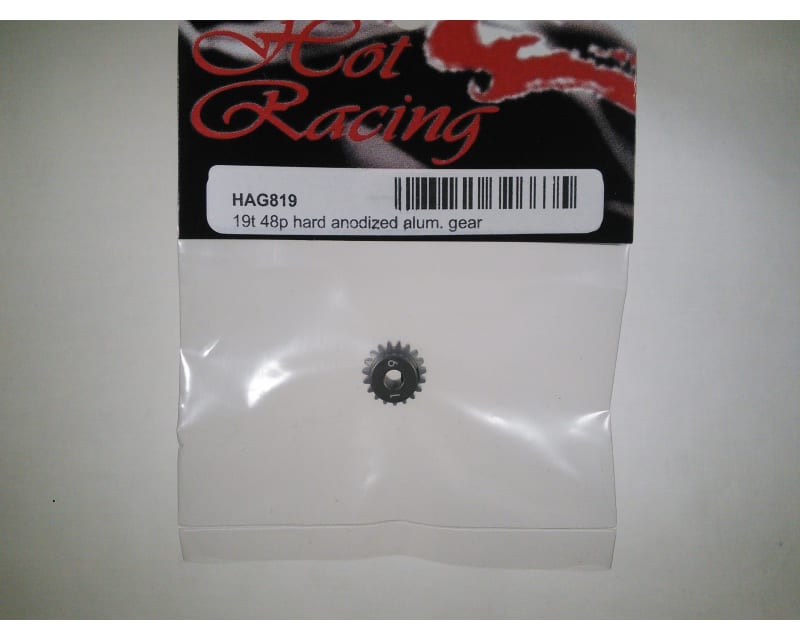 19t 48p Hard Anodized Aluminum Pinion Gear
