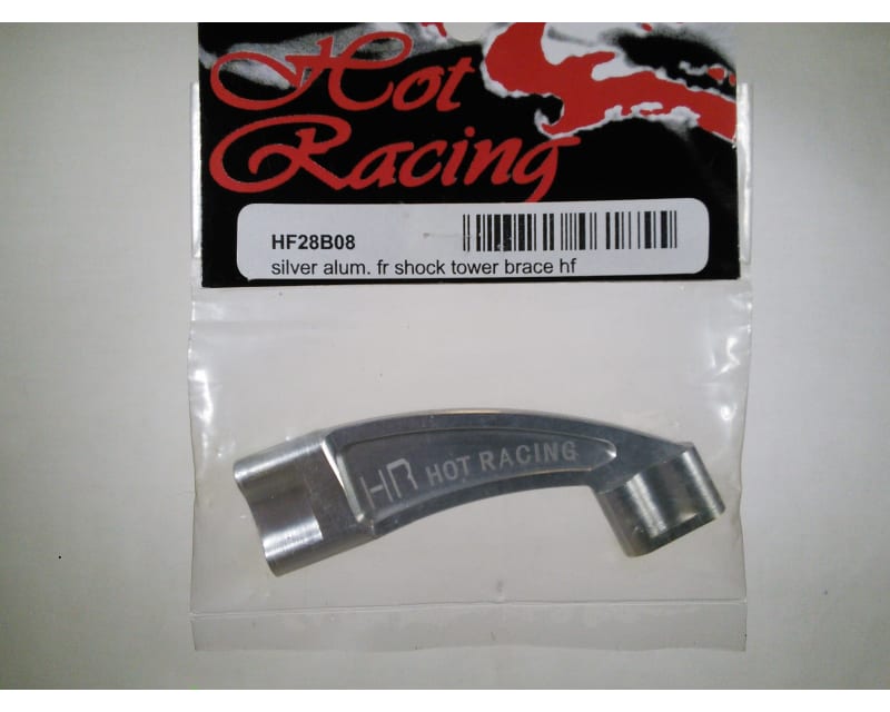 HPI Hellfire Silver Aluminum Front Shock Tower Brace