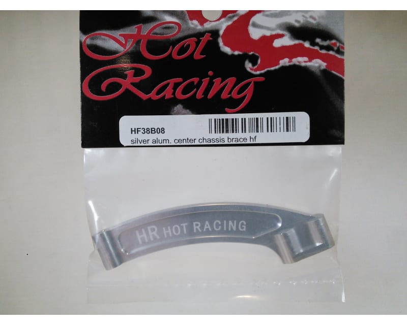 HPI Hellfire Silver Aluminum Center Chassis Brace