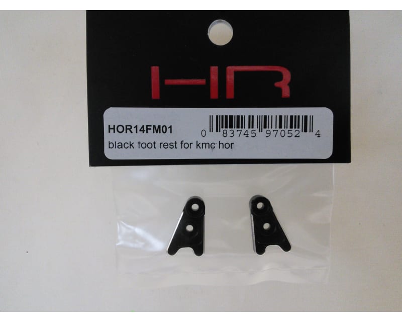 Black Foot Rest for HOR