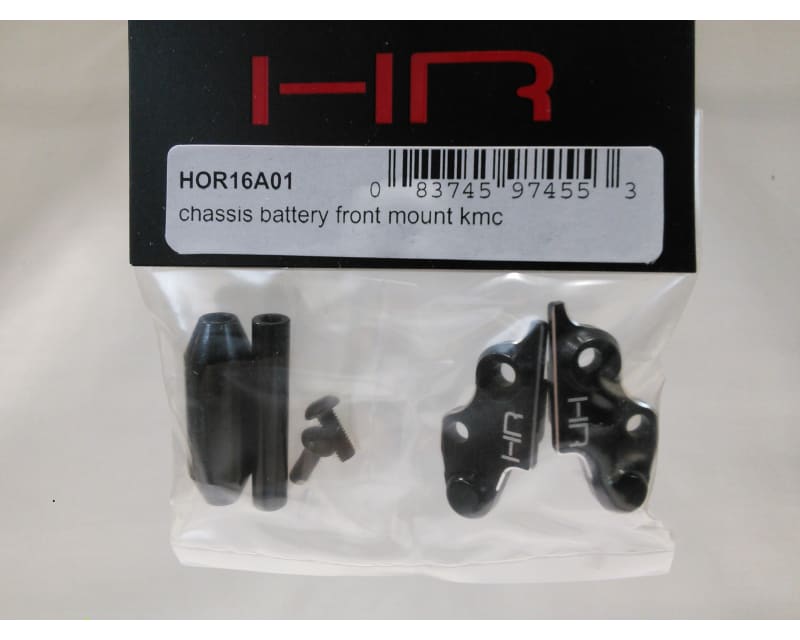 Black Aluminum Front Frame Crossmember & Roller Kyosho Hor