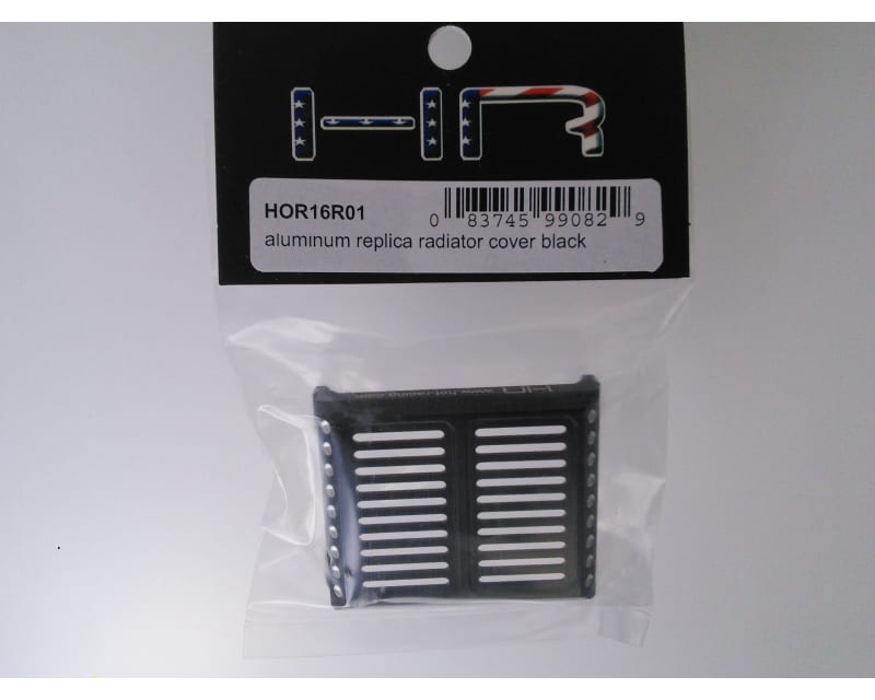 Aluminum Replica radiator Cover Black