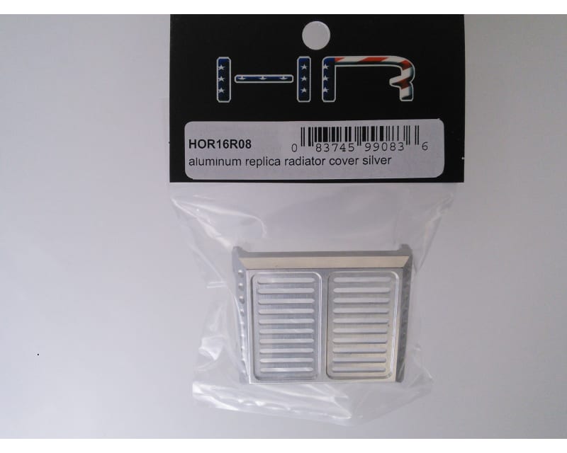 Tap to zoom Aluminum Replica radiator Cover Silver
