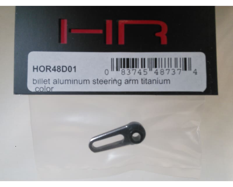Billet Aluminum Steering Arm Titanium Color
