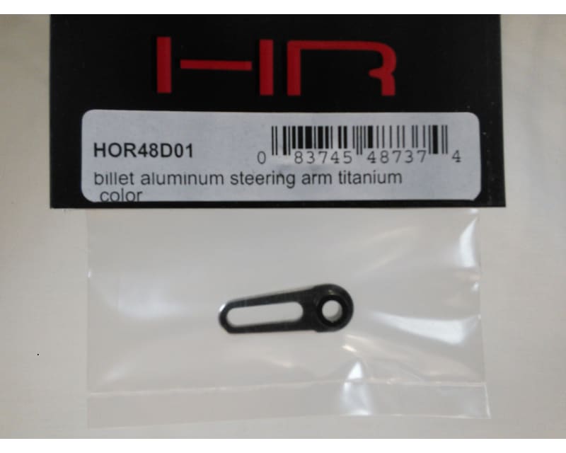 Tap to zoom Billet Aluminum Steering Arm Titanium Color