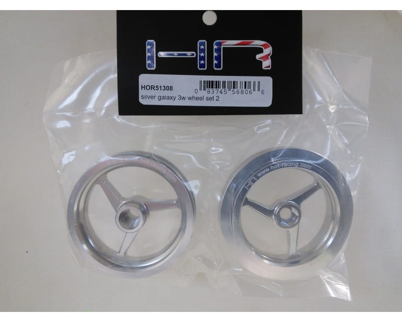 Silver Galaxy 3W Wheel set (2)