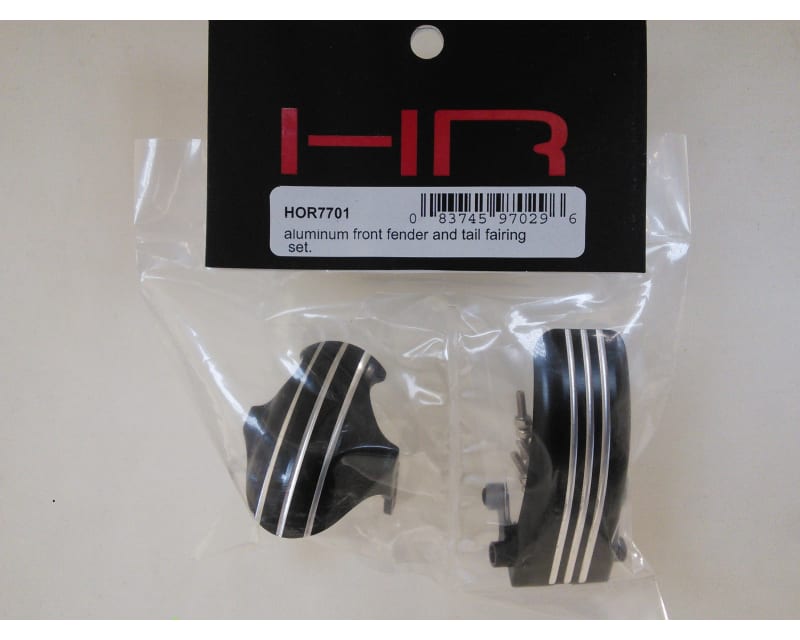 Aluminum Front Fender and Tail Fairing Set.