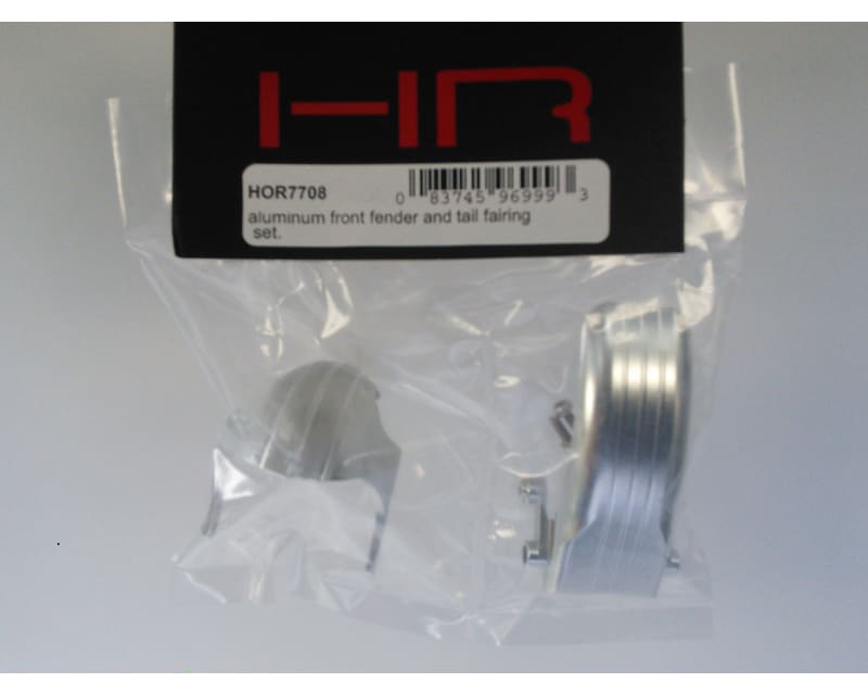 Aluminum Front Fender and Tail Fairing Set.