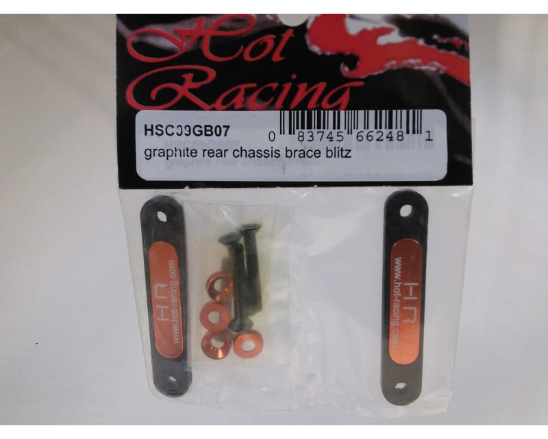 discontinued Graphite Rear Chassis Brace Blitz
