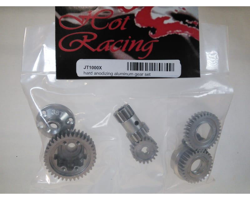 discontinued Hard Anodize Aluminum Jato Gear Set