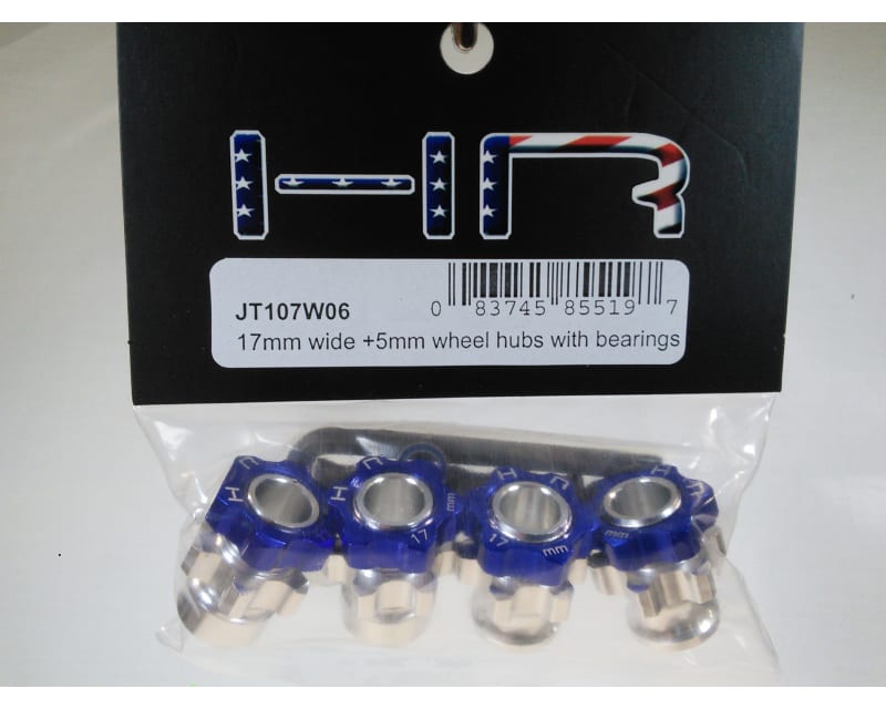 17mm Hex Wheel Adapters with 8mm Extension - TRA Jato