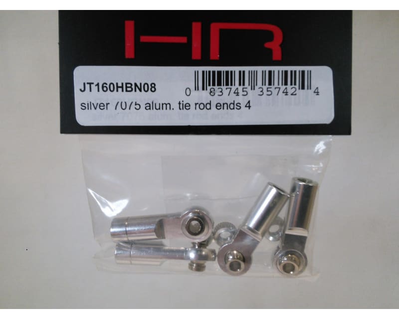 Tap to zoom discontinued Silver 7075 Alum. Tie Rod Ends (4)