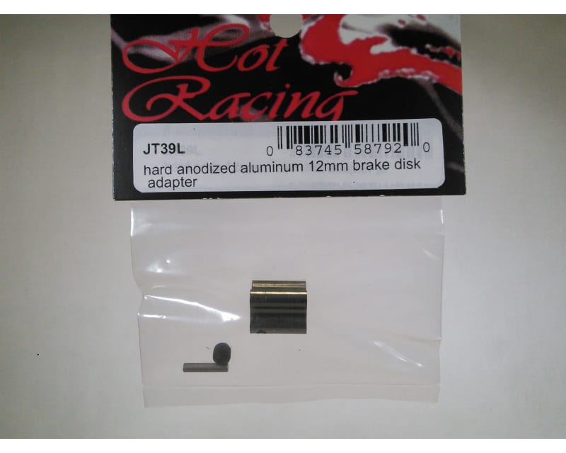 Hard Anodized aluminum 12mm Brake Disk Adapter