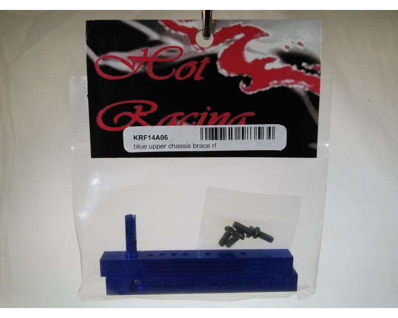 Blue Upper Chassis Brace RF
