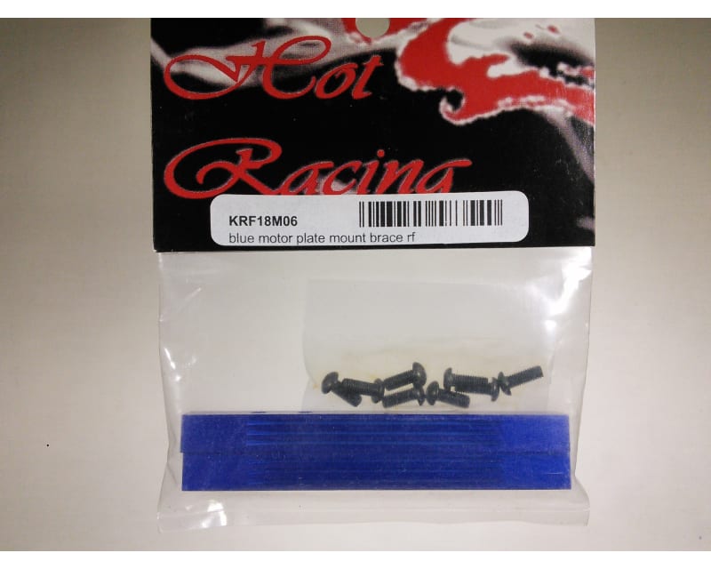 Blue Motor Plate Mount Brace RF