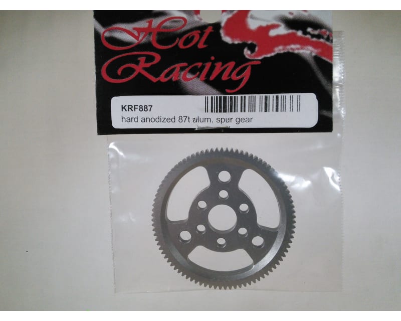 Hard Anodized 87T Alum. spur gear