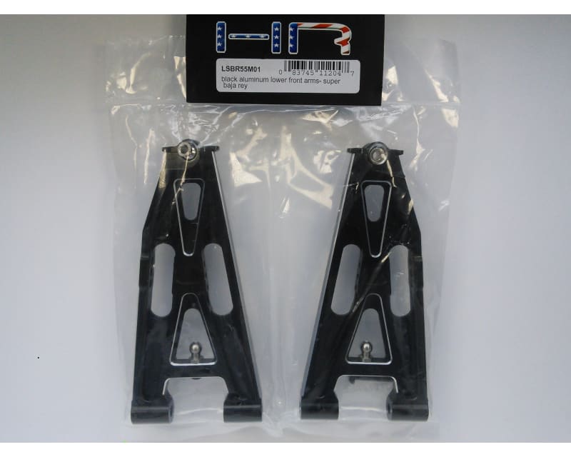 Black Aluminum Lower Front Arms- Super Baja Rey