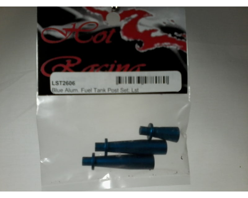 Blue Alum. Fuel Tank Post Set: Lst