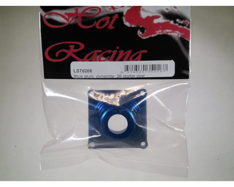 Blue Aluminum Dynamite .26 Starter Cover