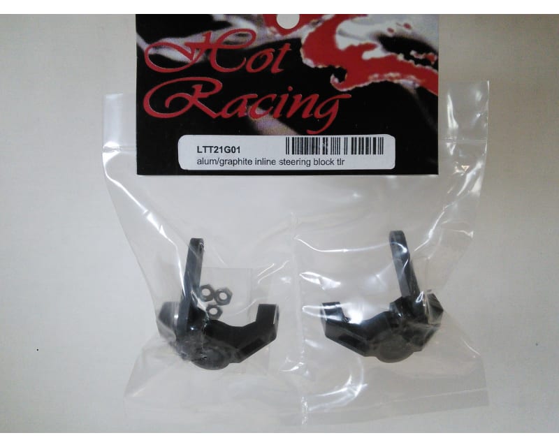 Alum/Graphite Inline Steering Block Tlr