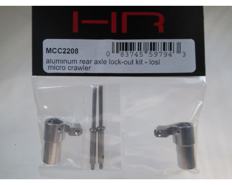 Aluminum Rear Axle Lock-Out Kit - Losi Micro Crawler