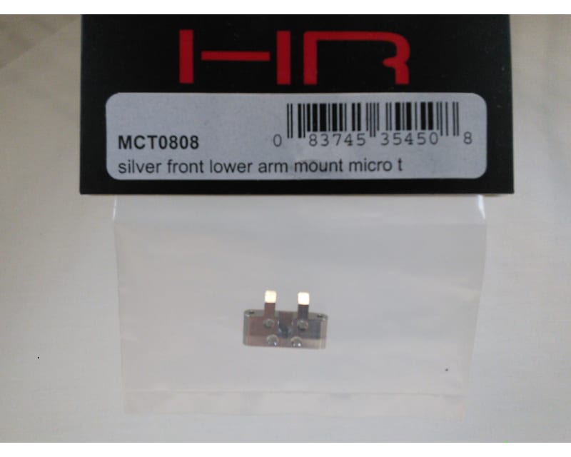 Tap to zoom discontinued Aluminum Front Lower Arm Mount (Silver) - Losi 1/36