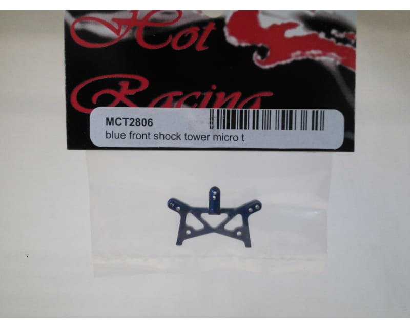 Aluminum Front Shock Tower (Blue) - Losi 1/36 Micro-T