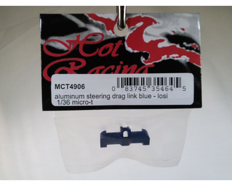 Tap to zoom discontinued Aluminum Steering Drag Link (Blue) - Losi 1/36 Micr