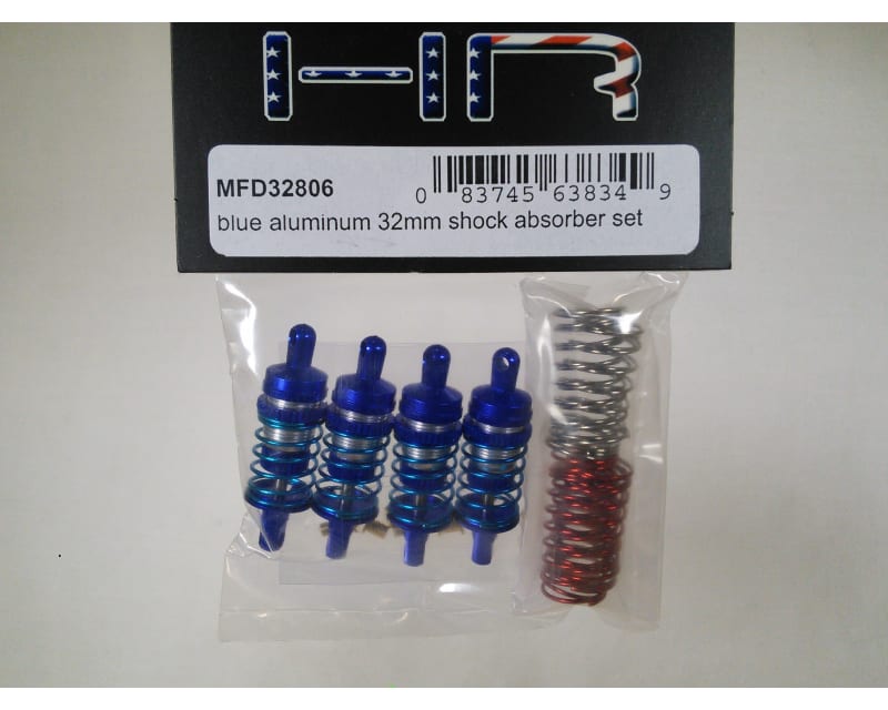 Blue Aluminum 32mm Shock Absorber Set