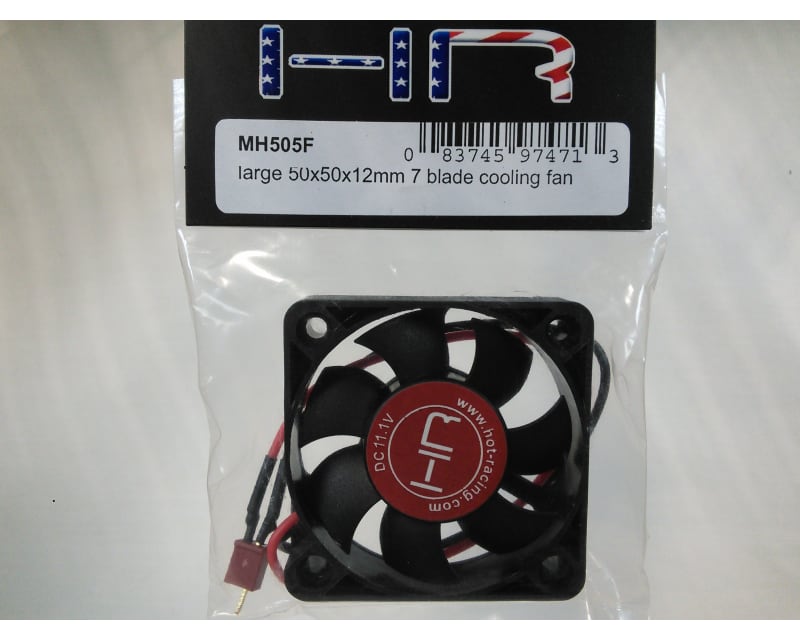 Large 50x50x11mm 7 Blade Cooling Fan For 3s Lipo
