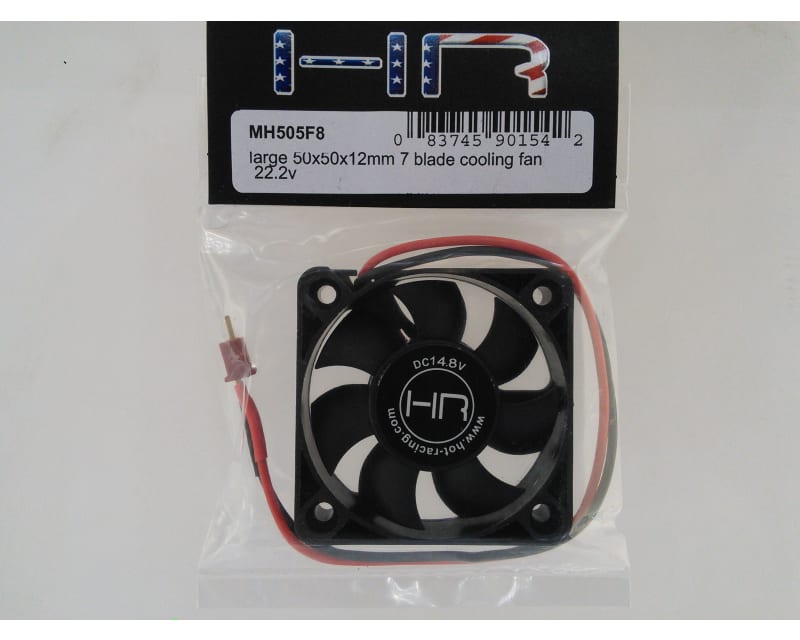 Large 50x50x12mm 7 Blade Cooling Fan For 4-6s Lipo