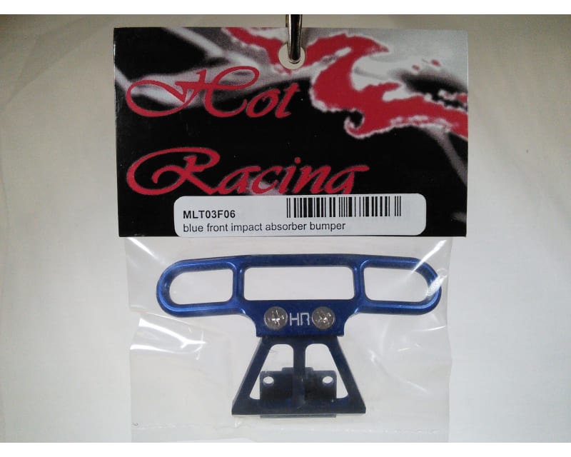 Blue Front Impact Absorber Bumper